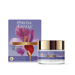 Дневен крем за лице концентрат „Rosa Uniqa & Saffron”