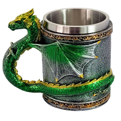 Чаша от полирезин - Дракон
