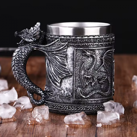 Чаша от полирезин - Targaryen Houseна най-ниска цена - podaratsi.bg