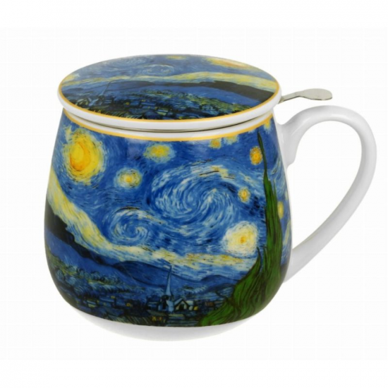 Подаръчен Комплект за Чай Van Gogh Collection - Starry Night 430 млна най-ниска цена - podaratsi.bg