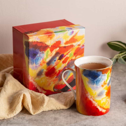 Подаръчна чаша за чай 300 мл Colors