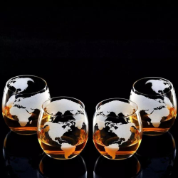 Подаръчен комплект за уиски Globe