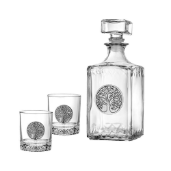 Подаръчен сервиз за уиски "Дървото на живота"