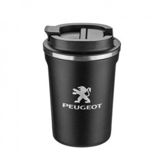 Термо чаша с лого на Peugeotна най-ниска цена - podaratsi.bg