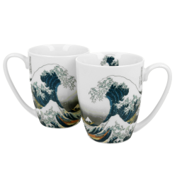 Комплект чаши за чай Hokusai Katsushika Collection - The Great Wave