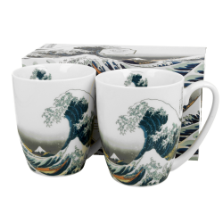 Комплект чаши за чай Hokusai Katsushika Collection - The Great Wave