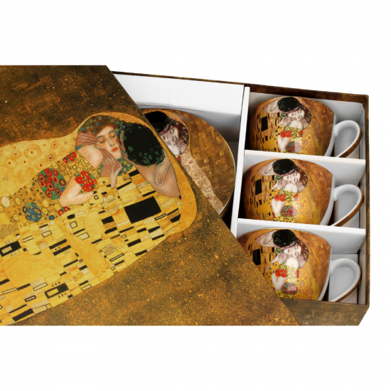 Подаръчен Комплект Чаши The Kiss Classic - Gustav Klimt Collectionна най-ниска цена - podaratsi.bg