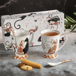 Подаръчен Комплект за чай Mug Cat Collection