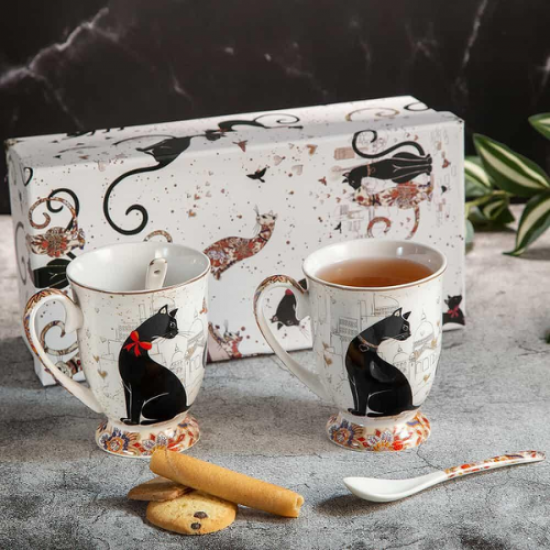 Подаръчен Комплект за чай Mug Cat Collectionна най-ниска цена - podaratsi.bg