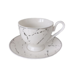 Комплект чаши за чай Silver Marble