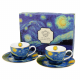 Подаръчен сервиз за кафе Van Gogh Collection - Starry Nightна най-ниска цена - podaratsi.bg