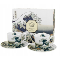 Подаръчен Комплект Чаши За Кафе Hokusai Katsushika Collection - The Great Wave