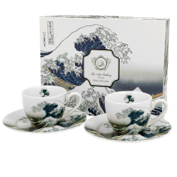 Подаръчен сервиз за кафе Hokusai Katsushika Collection - The Great Wave