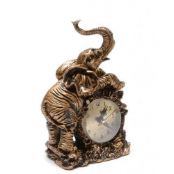 Декоративен часовник статуетка Слон