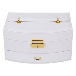 Елегантна кутия за бижута "Bianca" с огледало