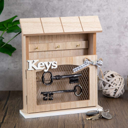 Дървена Кутия за ключове Keys