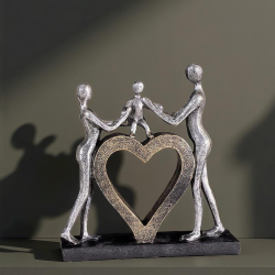 Елегантна статуетка "Семейна хармония"