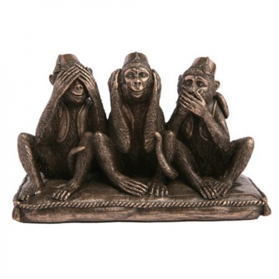 Статуетка трите мъдри маймункина най-ниска цена - podaratsi.bg
