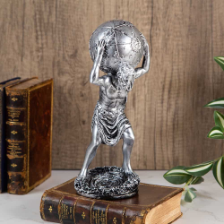 Статуетка Атлас носещ света на раменете си 29см Статуетка Атлас носещ света на раменете си 29см