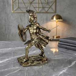 Статуетка на Ахил в бойна поза