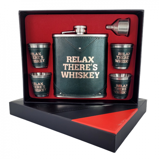 Подаръчен комплект Relax There's Whiskeyна най-ниска цена - podaratsi.bg